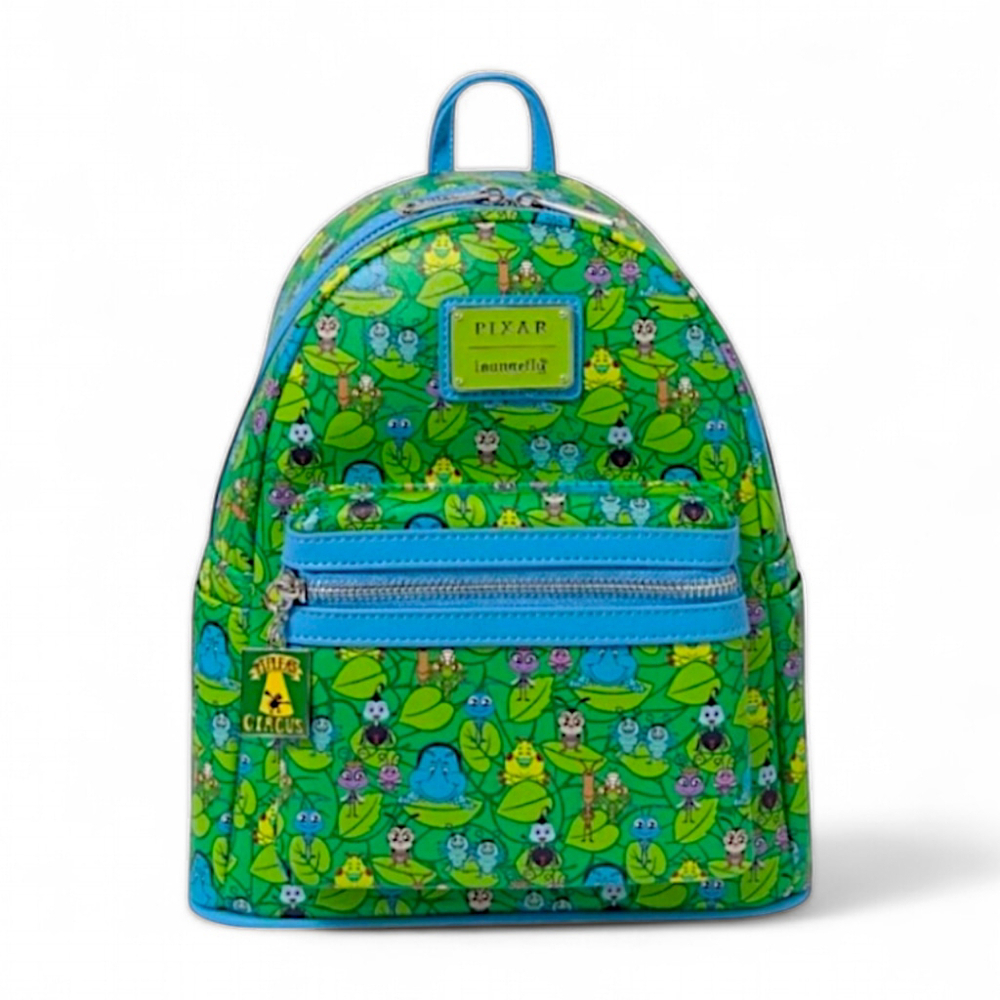 Disney Pixar Loungefly A Bugs Life Mini Backpack Adjustable Resort Cruise Y2K